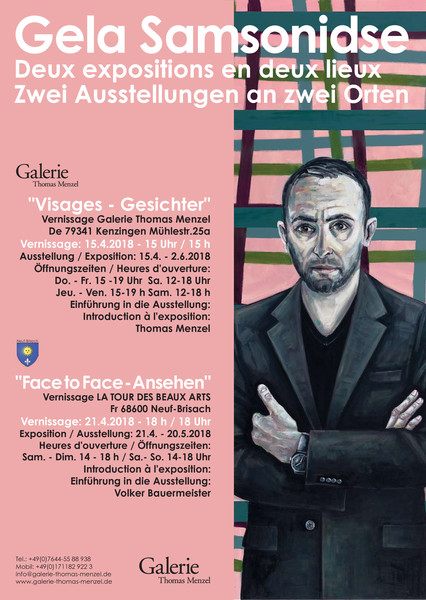 Zwei Ausstellungen Plakat